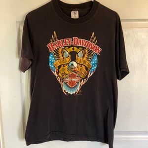 Vintage Harley Davidson tee C 1988